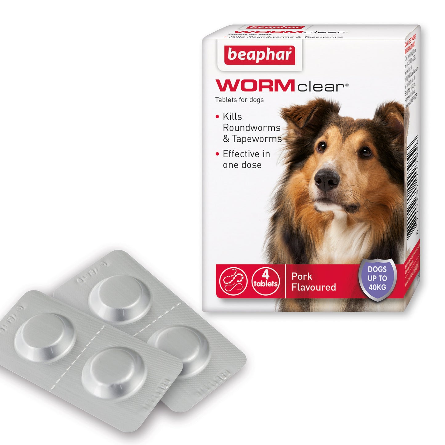 Beaphar WORMclear Dog Up To 40kg