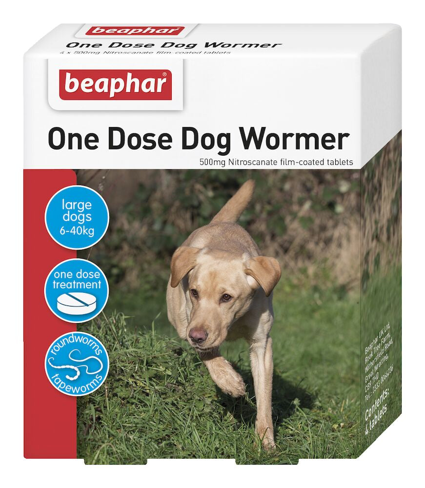 Beaphar One Dose Wormer for Dogs