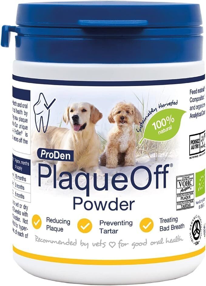 ProDen PlaqueOff Powder 60g | For Dogs and Cats