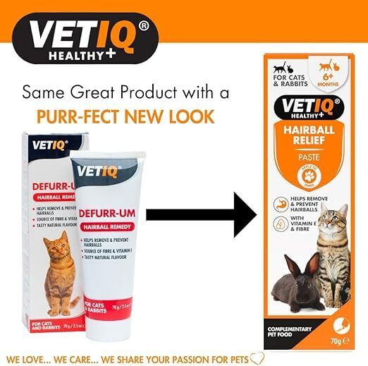 VETIQ Hairball Relief for Rabbits and Cats