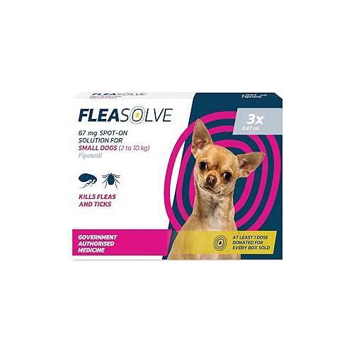 Fleasolve Spot On Flea Treatment - Small Dog