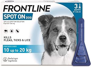 FRONTLINE Spot On Dog Medium - 3 pips