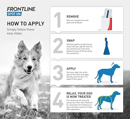 FRONTLINE Spot On Dog Medium - 3 pips