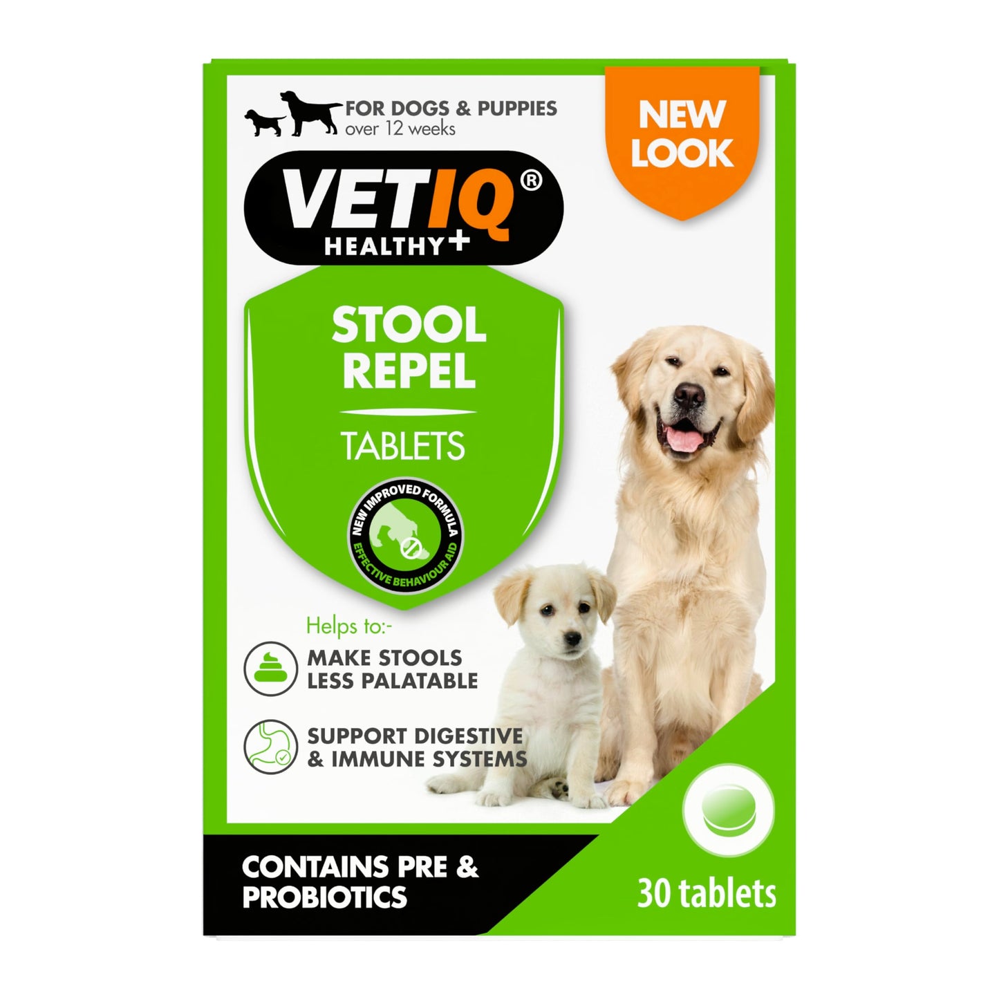 VETIQ Stool Repel Tablets