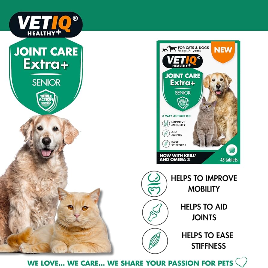 VETIQ Joint Care Extra Senior Dogs and Cats