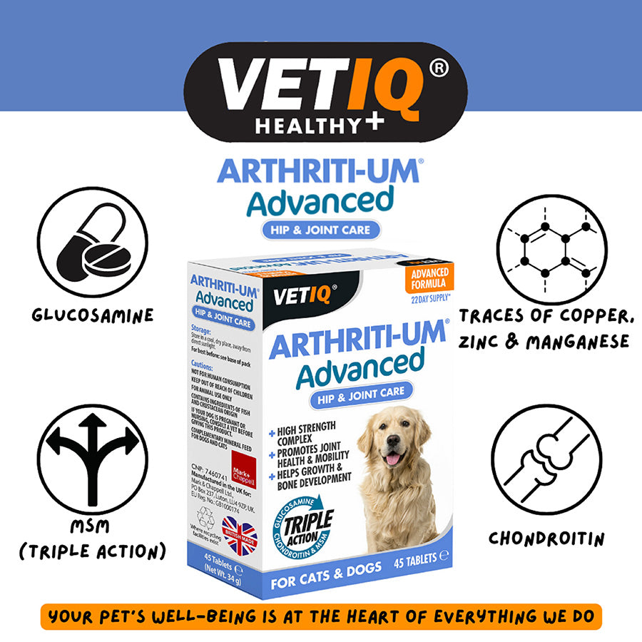 VETIQ Arthriti-UM Advanced Tabs