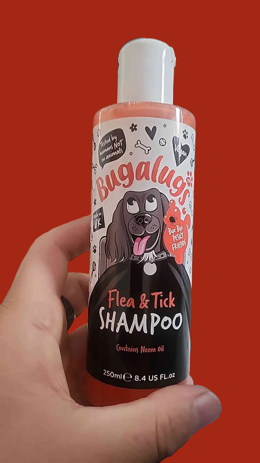 Bugalugs Flea & Tick Dog Shampoo 250ml