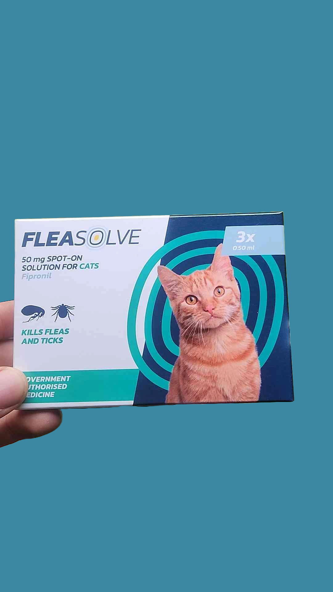 Fleasolve Spot On Flea Treatment - Cat