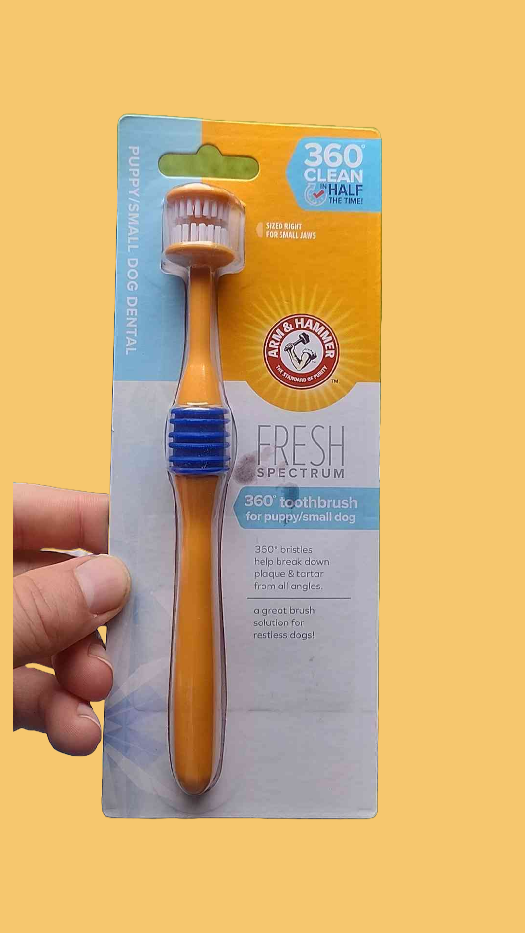 Arm and Hammer Toothbrush for Dogs