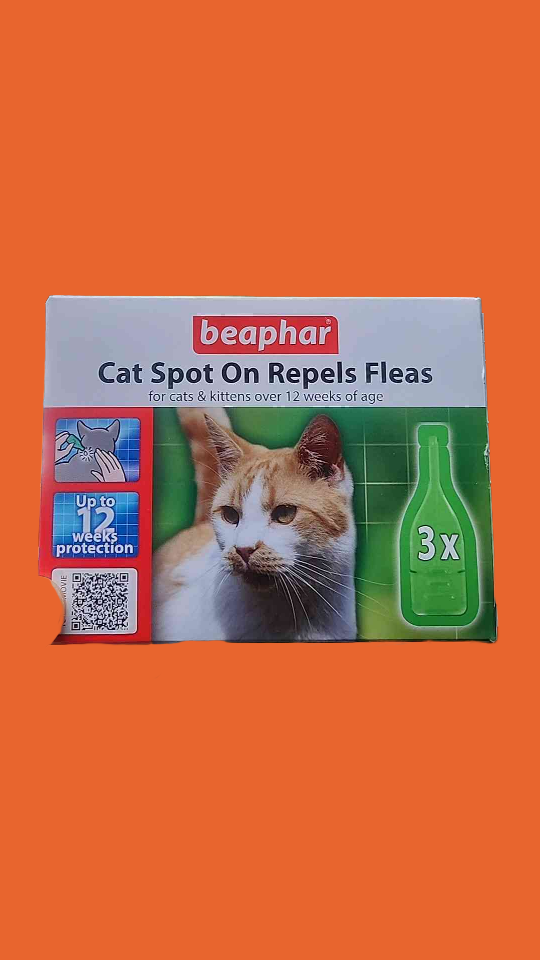 Beaphar Cat Spot On Repels Fleas