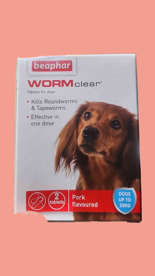 Beaphar WORMclear Dog Up To 20kg