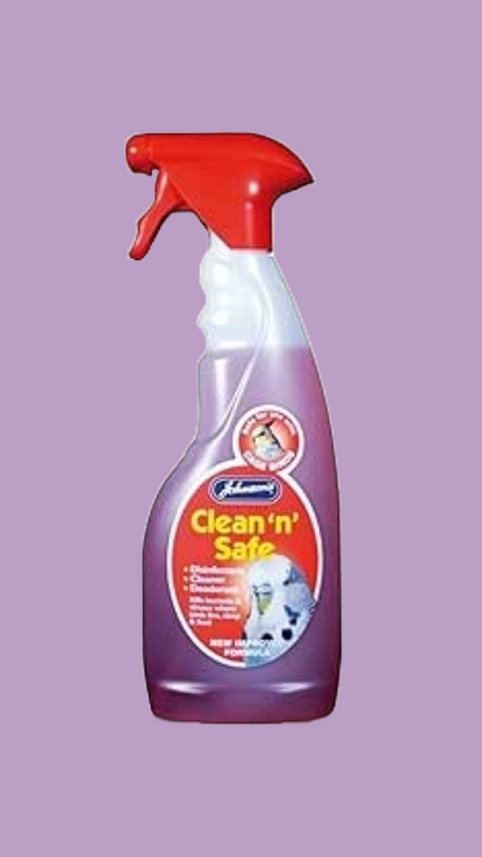 Johnson's Clean'N'Safe Birds Disinfectant