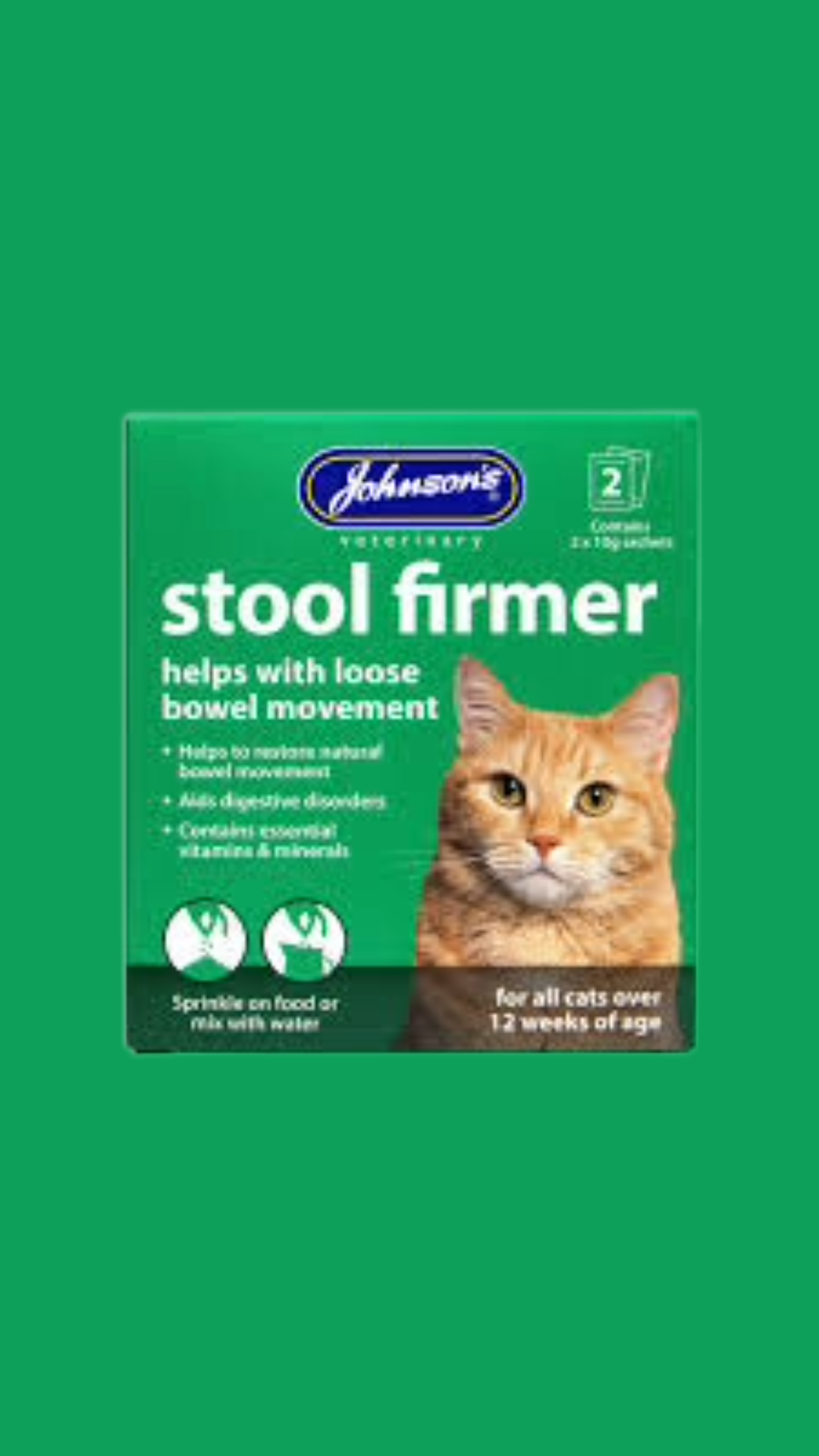 Johnson's Stool Firmer Cat