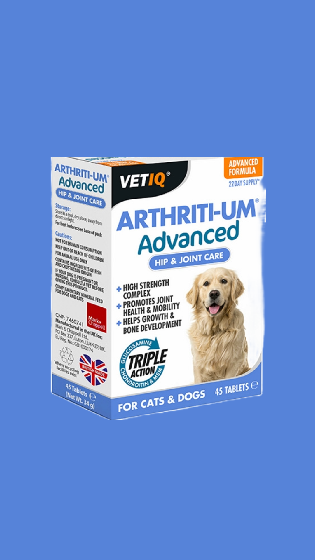 VETIQ Arthriti-UM Advanced Tabs