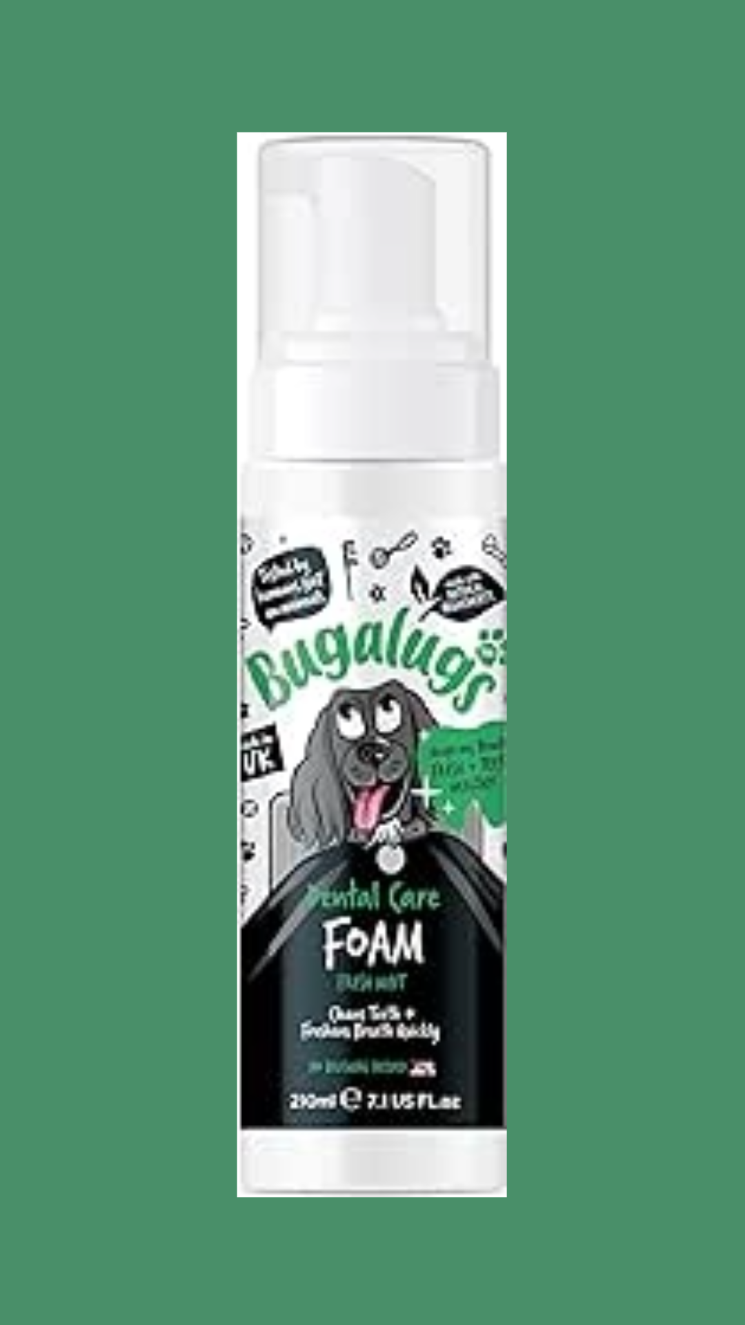 Bugalugs Dental Care Foam 200ml