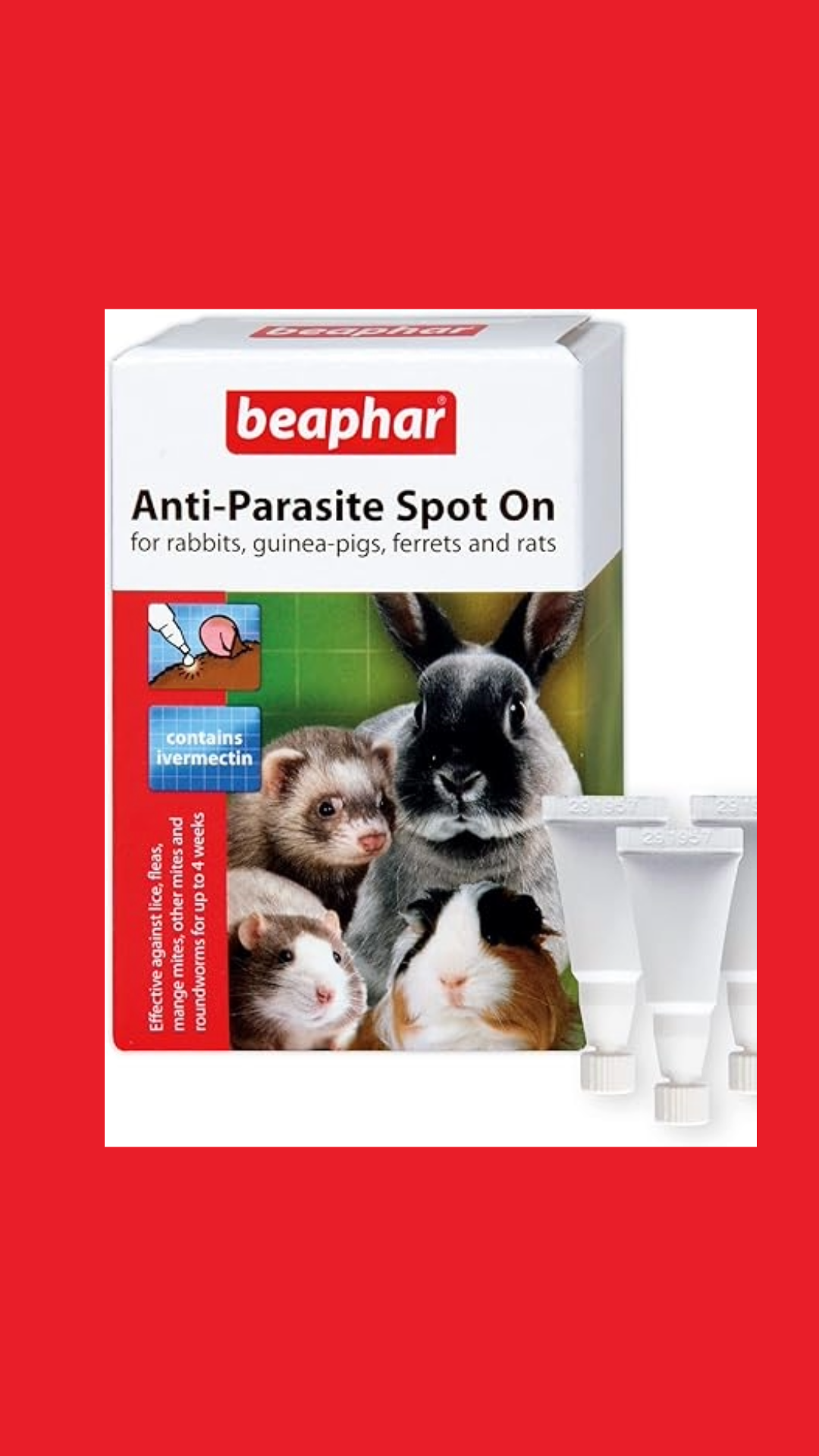 Beaphar Spot On Rabbit & Guinea Pig