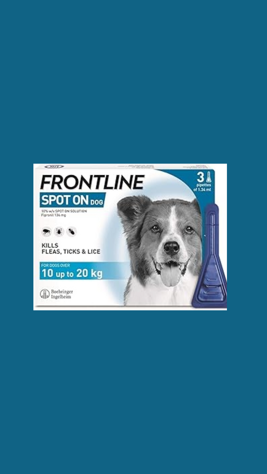 FRONTLINE Spot On Dog Medium - 3 pips