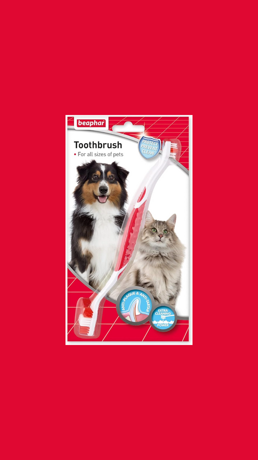 Beaphar Double-Ended Toothbrush