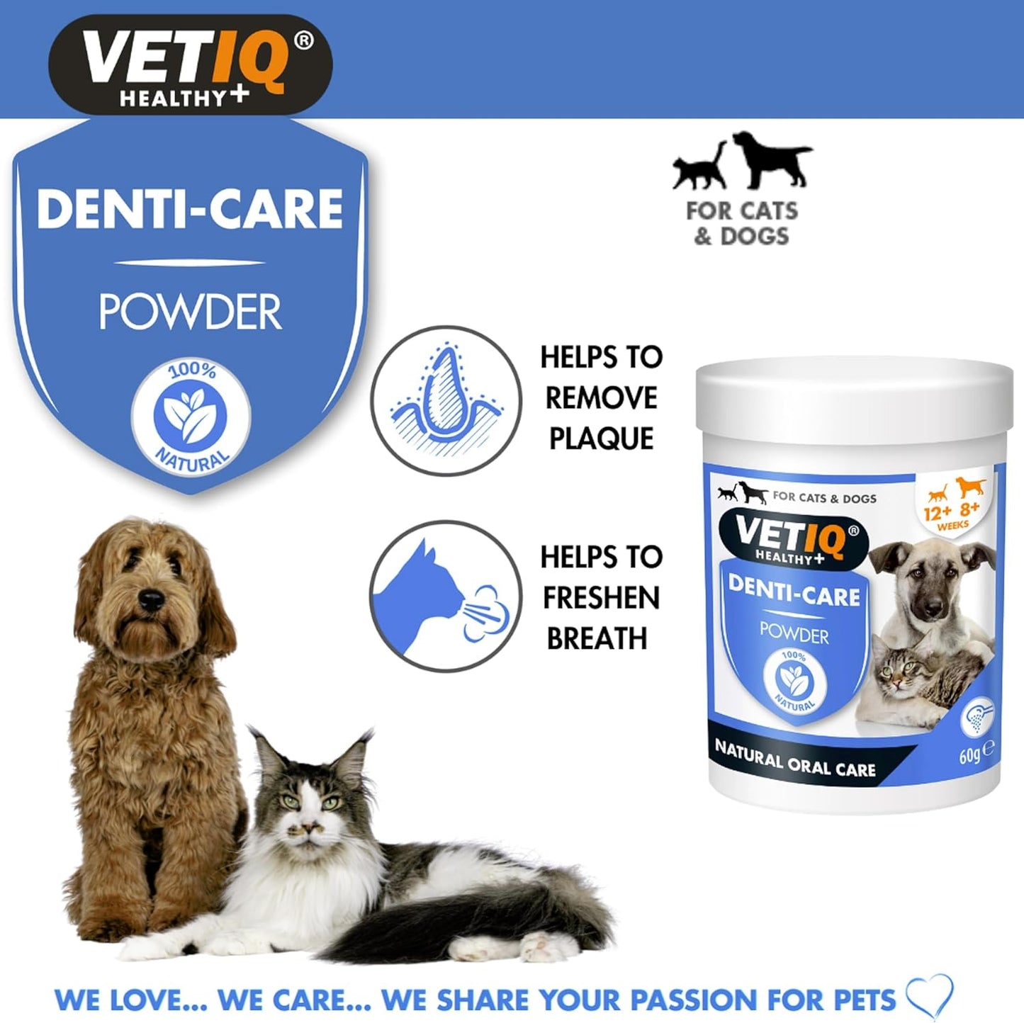 VETIQ Denti Care Granules 60g